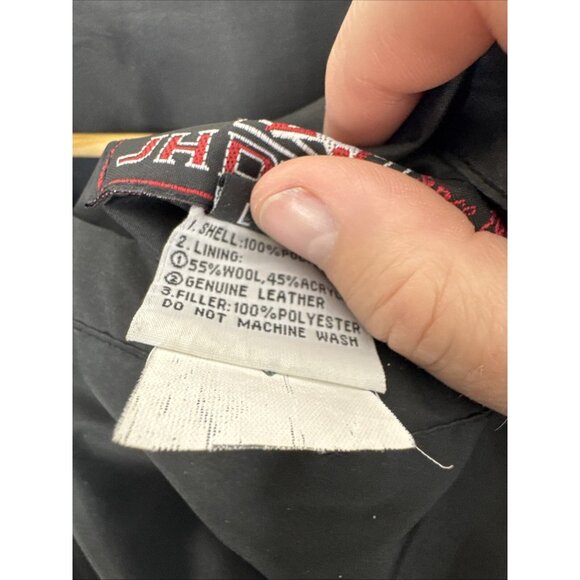 JH Designs Carl Edwards #99 Racing Jacket Aflac Reversible Mens Large L - Picture 7 of 7